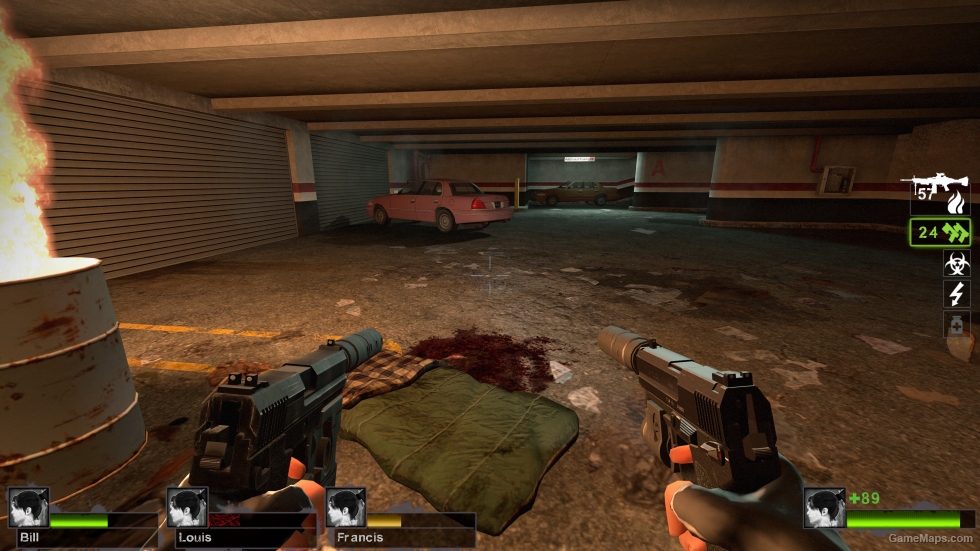 Dual HK Pistols (black) - Silenced