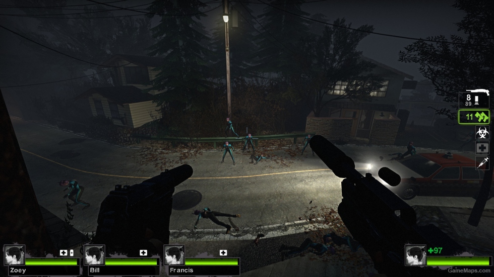 Dual HK Pistols (black) - Silenced