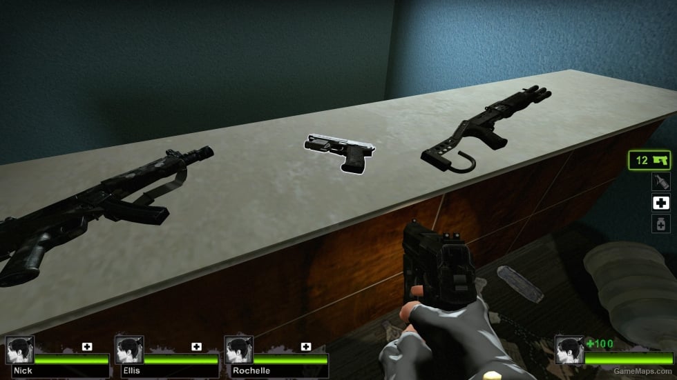 Dual HK Pistols (black) - Unsilenced (Dual pistols)