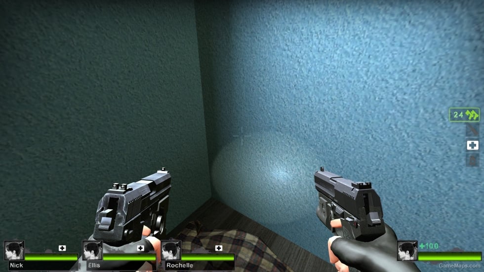 Dual HK Pistols (black) - Unsilenced (Dual pistols)