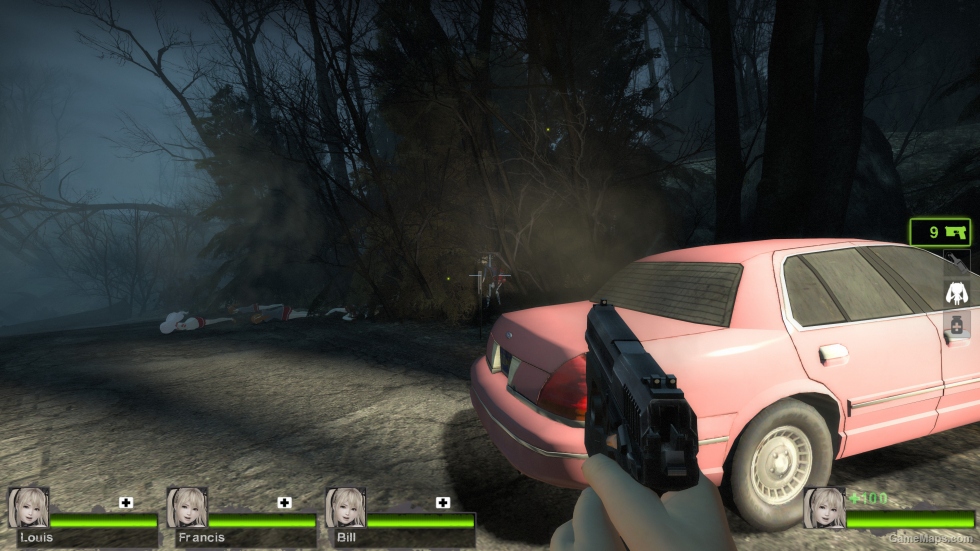 Dual HK Pistols (black) - Unsilenced (Dual pistols)