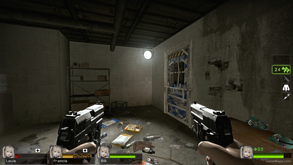 Dual HK Pistols (black) - Unsilenced (Dual pistols)