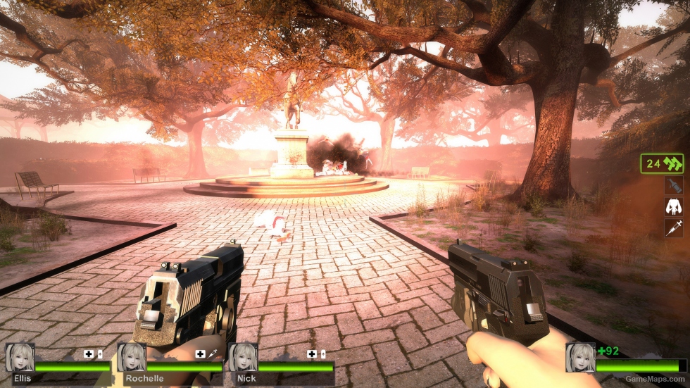 Dual HK Pistols (black) - Unsilenced (Dual pistols)