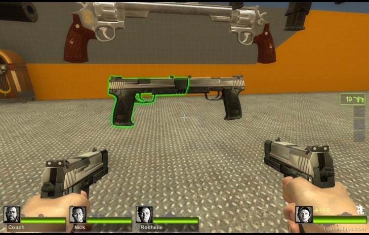 Dual HK USP 45 Match Pistols Version 2