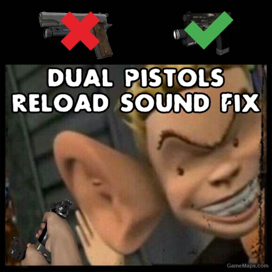 Dual Pistols Reload Sound Fix