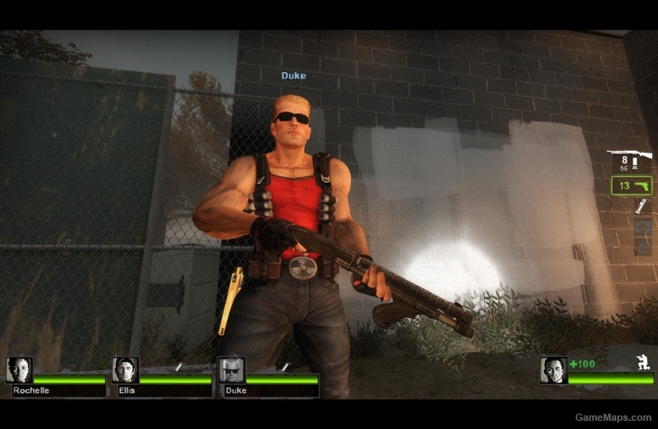 Duke Nukem's Shotgun (Chrome Shotgun)