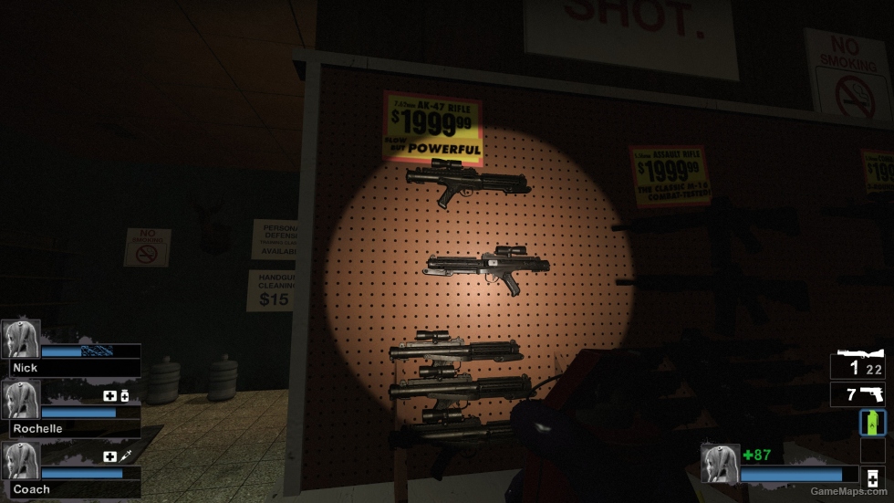 E-11 Blaster Rifle Replace AK-47 (request)