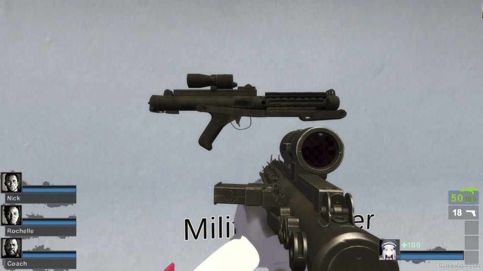 E-11 Blaster Rifle Replace Military sniper v3