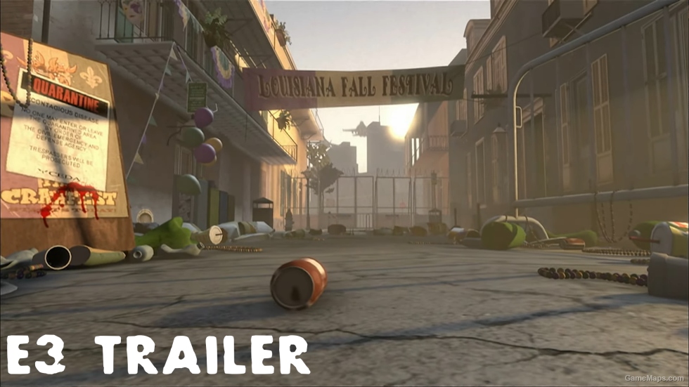 E3 Trailer Louisiana Banner Font