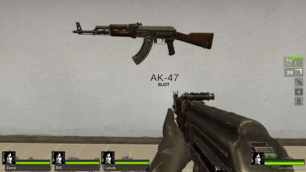 EFT AKM (AK-47) Naked flashlight Version [request]