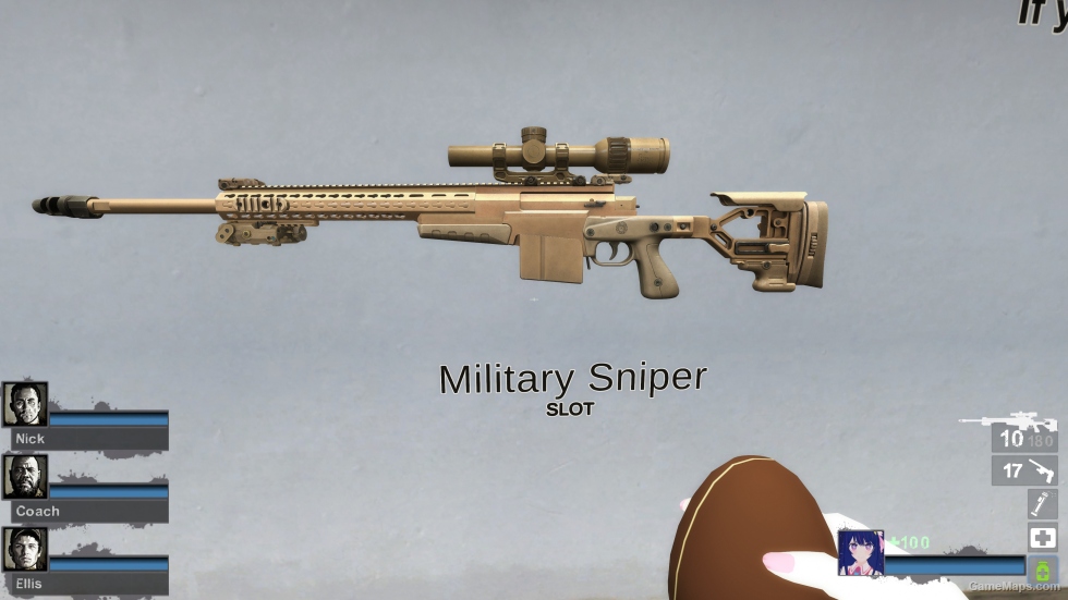 EFT AXMC.338 (MWII anim) [Military Sniper Rifle]