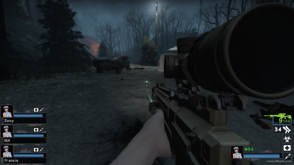EFT AXMC.338 (MWII anim) [Military Sniper Rifle]