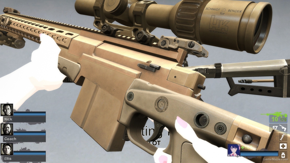 EFT AXMC.338 (MWII anim) [Military Sniper Rifle]