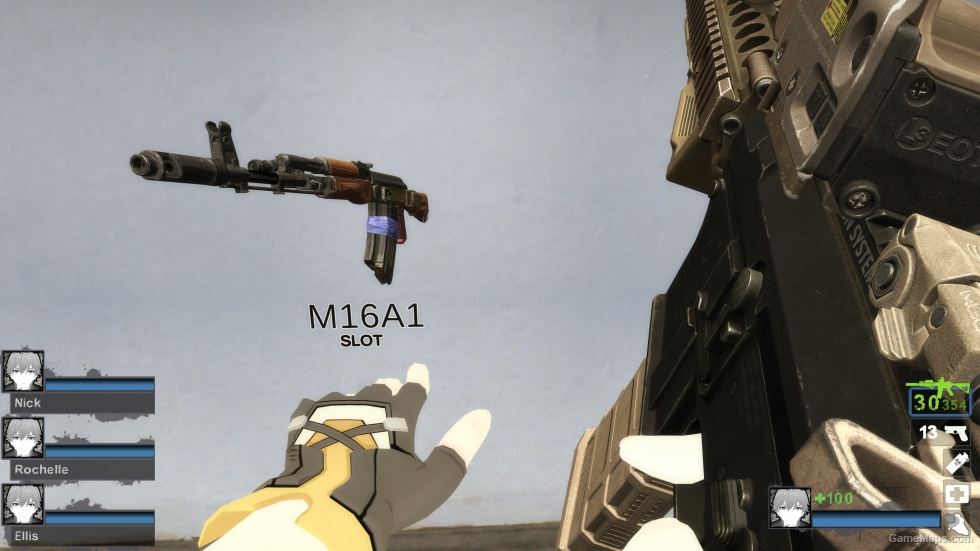 EFT M4A1 Tan - Suppressed [Desert Rifle] (request)