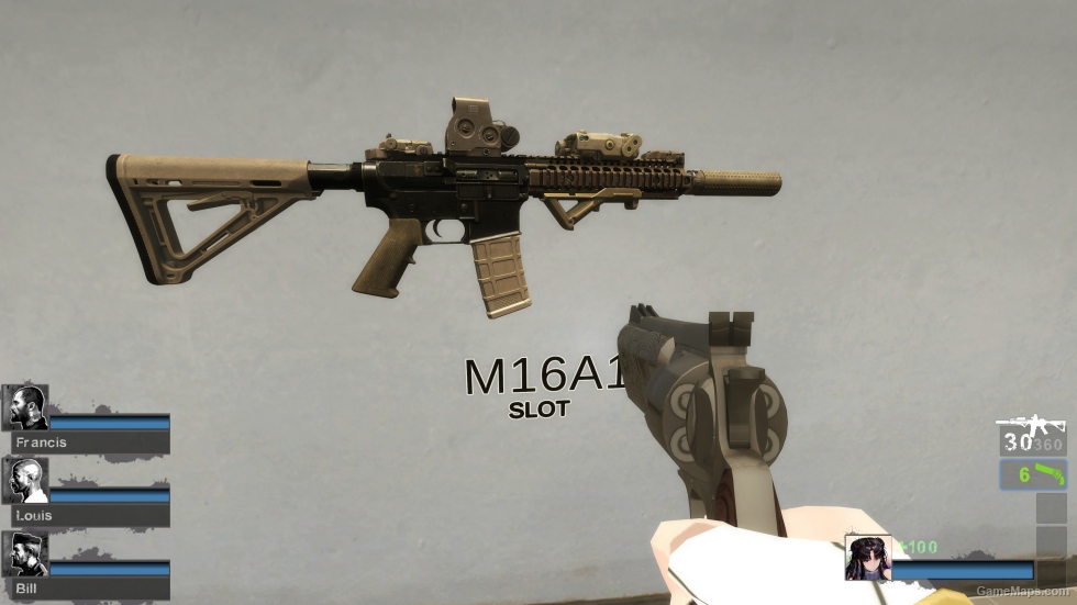 EFT M4A1 Tan (M16) - Suppressed [request]