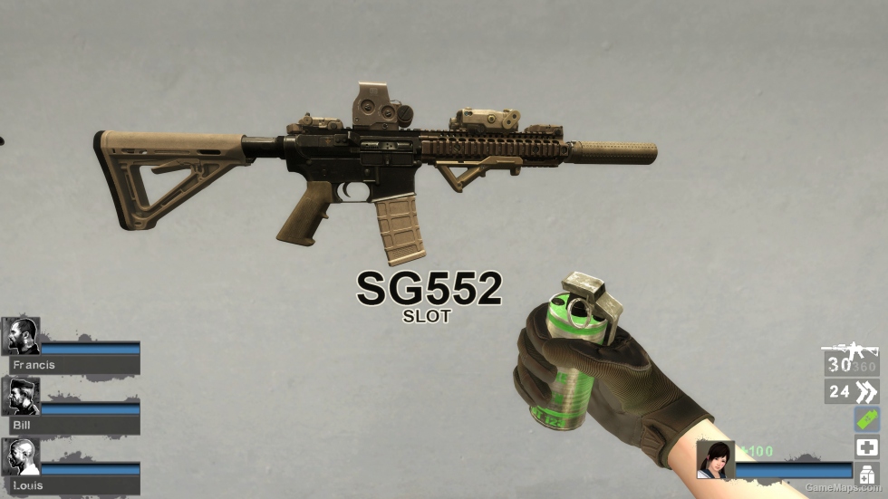 EFT M4A1 Tan Suppressed (sg552) [request]