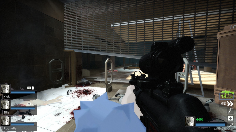 EFT Mp5A2 (Mp5) - Upgraded v2 (MP5A4) [Desert Rifle]