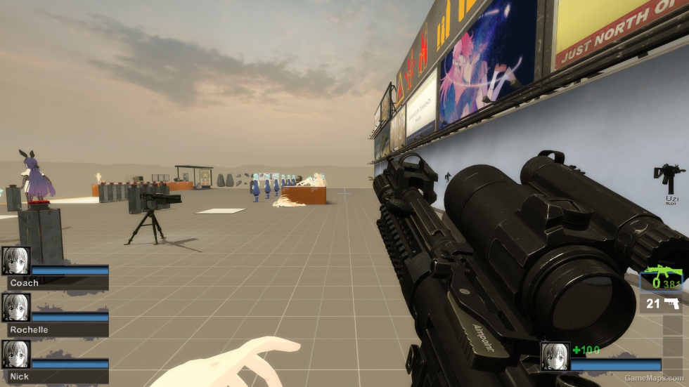 EFT Mp5A2 (Mp5) - Upgraded v2 (MP5A4) [Desert Rifle]