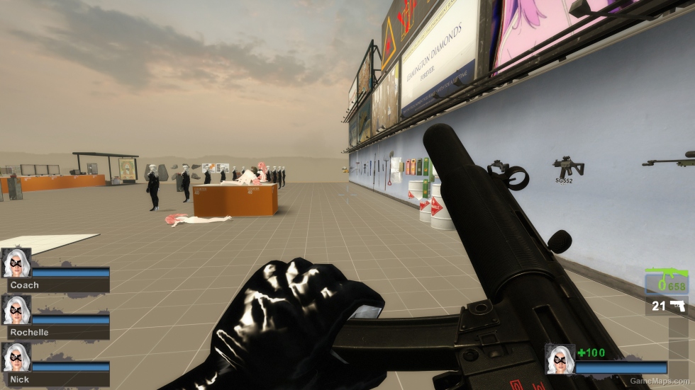 EFT Mp5SD (MP5SD5) Naked [suppressed smg] (request)