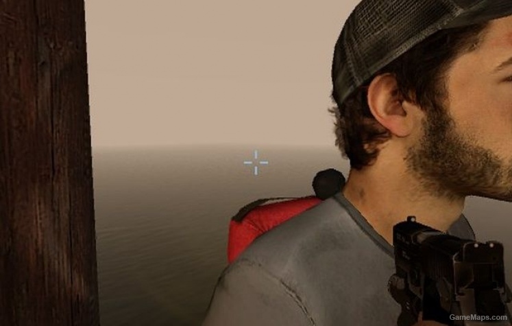 Ellis head brown eyes other beard an Harley Davidson cap