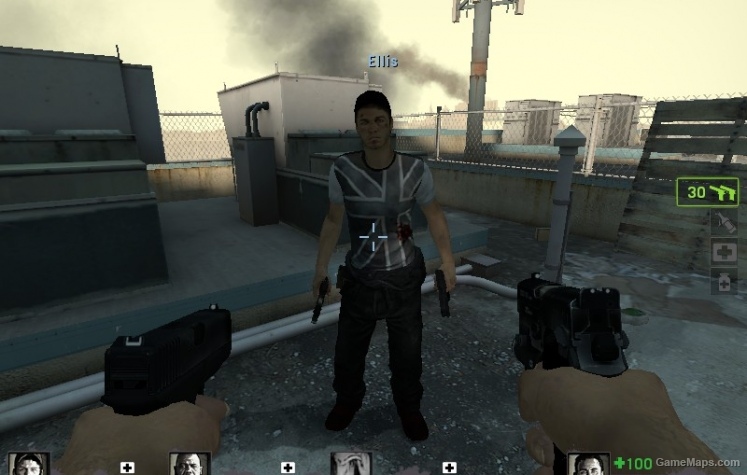 Ellis in Eliot's Shirt- Dead or Alive 5