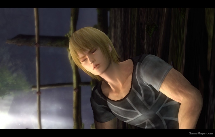 Ellis in Eliot's Shirt- Dead or Alive 5