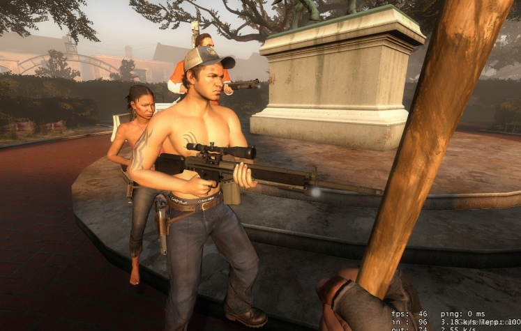 Ellis Shirtless (Left 4 Dead 2) - GameMaps