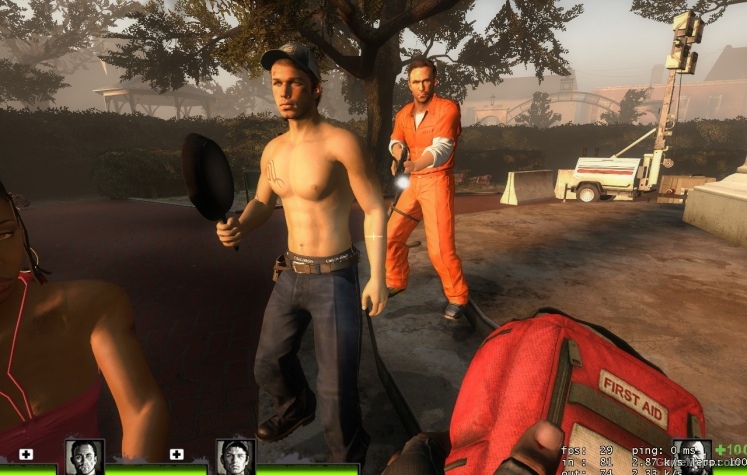 Ellis Shirtless