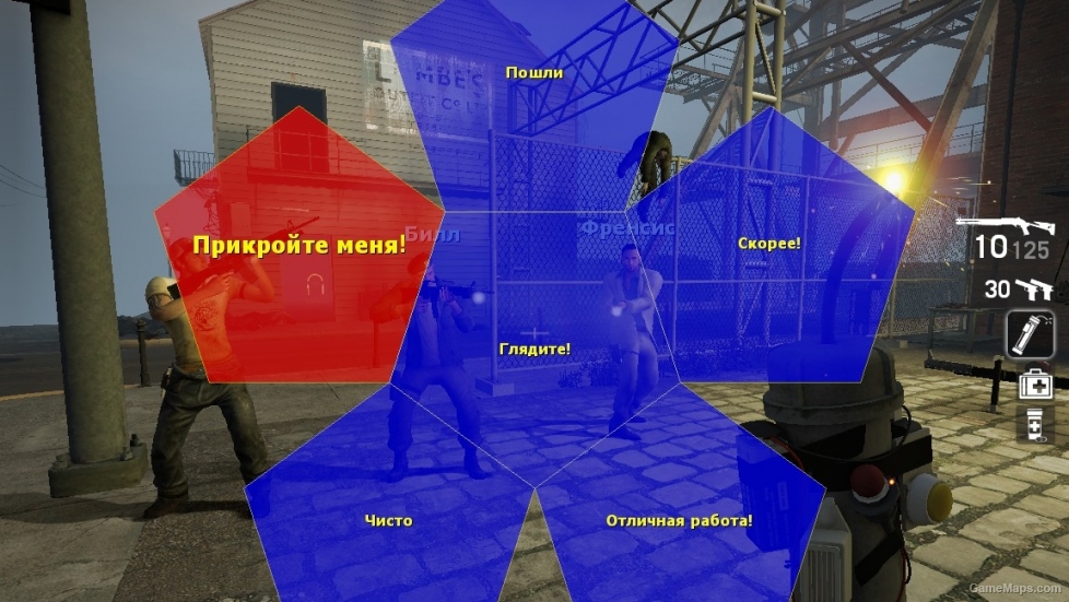 Enhanced radial menu for l4d2