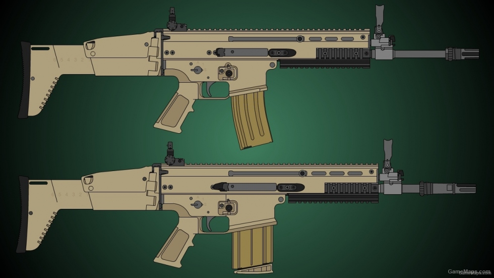SCAR family HUD pack