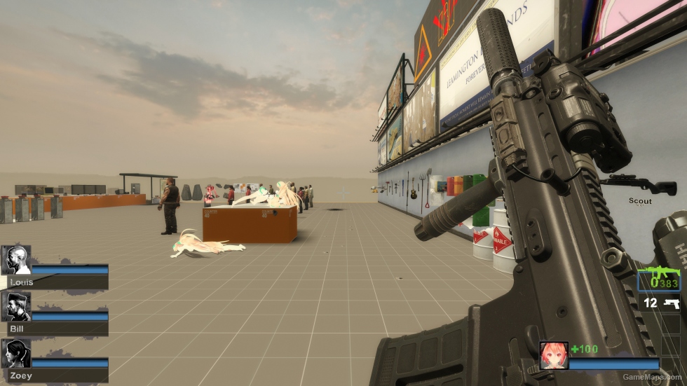 Escape from Tarkov Tactical FN SCAR-L Black (sg552) [Sound fix Ver] (request)