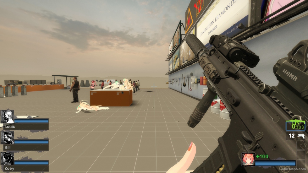 Escape from Tarkov Tactical FN SCAR-L Black (sg552) [Sound fix Ver] (request)