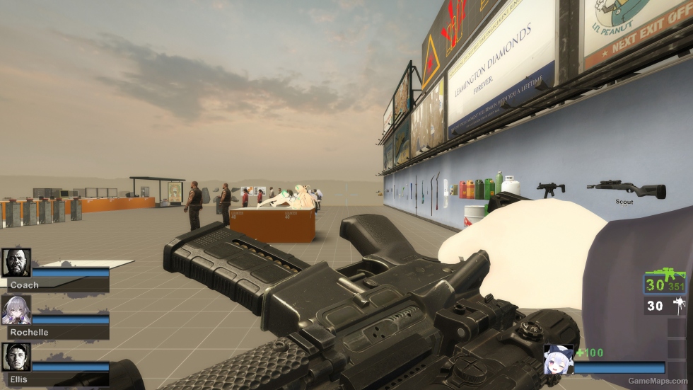 Escape from Tarkov Tactical MK18 ZCL6-S [M16A2]