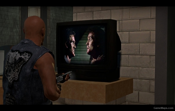 Evil Dead mirror on TV (Mod) for Left 4 Dead 2 