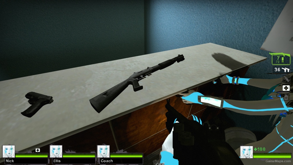 FA:S Benelli M3 Super 90 [RNG shell rack] chrome shotgun (reques) (Mod ...