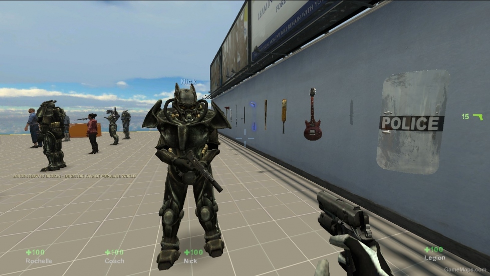 Fallout 3 Enclave Power Armor Nick Left 4 Dead 2 Gamemaps