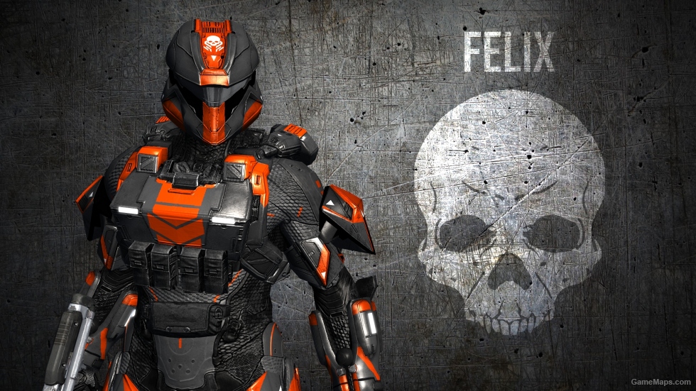 Felix the Mercenary from RVB replaces the survivor NICK. 