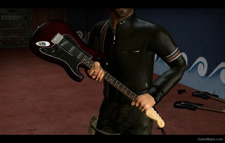 Fender Stratocaster (Wine Red Wooden Body)