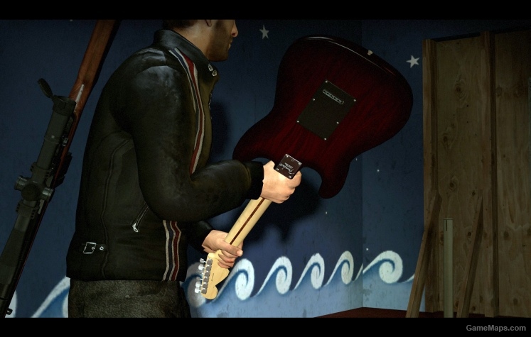 Fender Stratocaster (Wine Red Wooden Body)