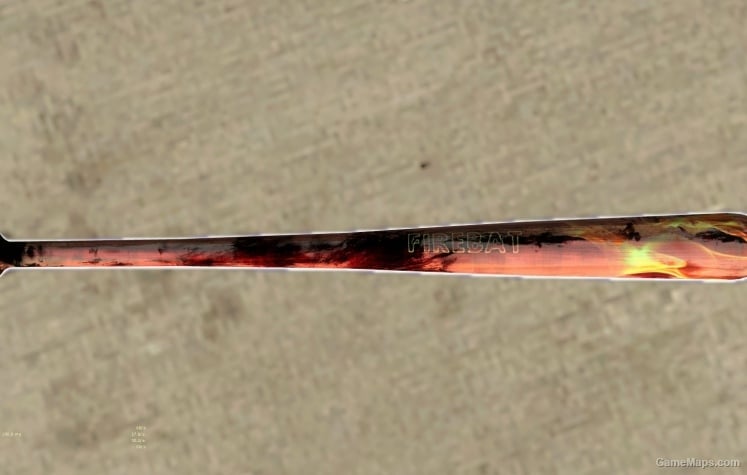 Fire Baseball Bat