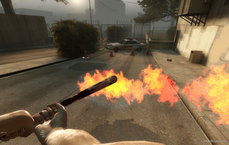 Fire Baseball Bat
