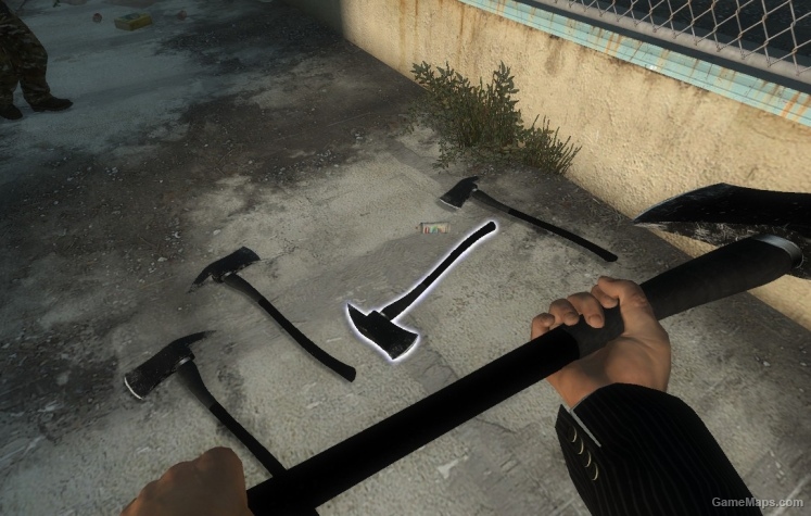 Fireaxe, Black With Synthetic Handle