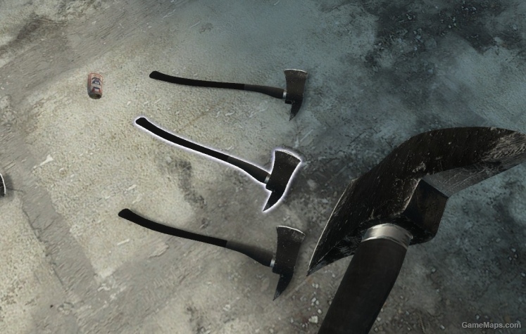 Fireaxe, Black With Synthetic Handle