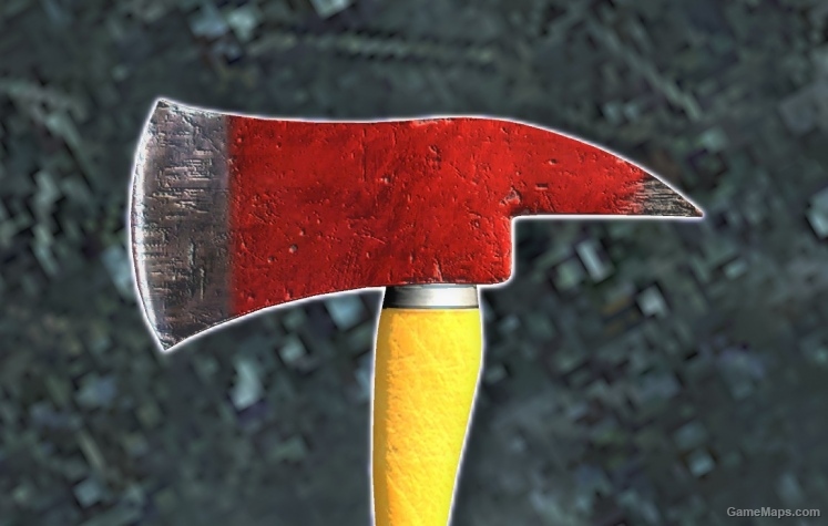 Fireaxe, Red/Yellow With Synthetic Handle