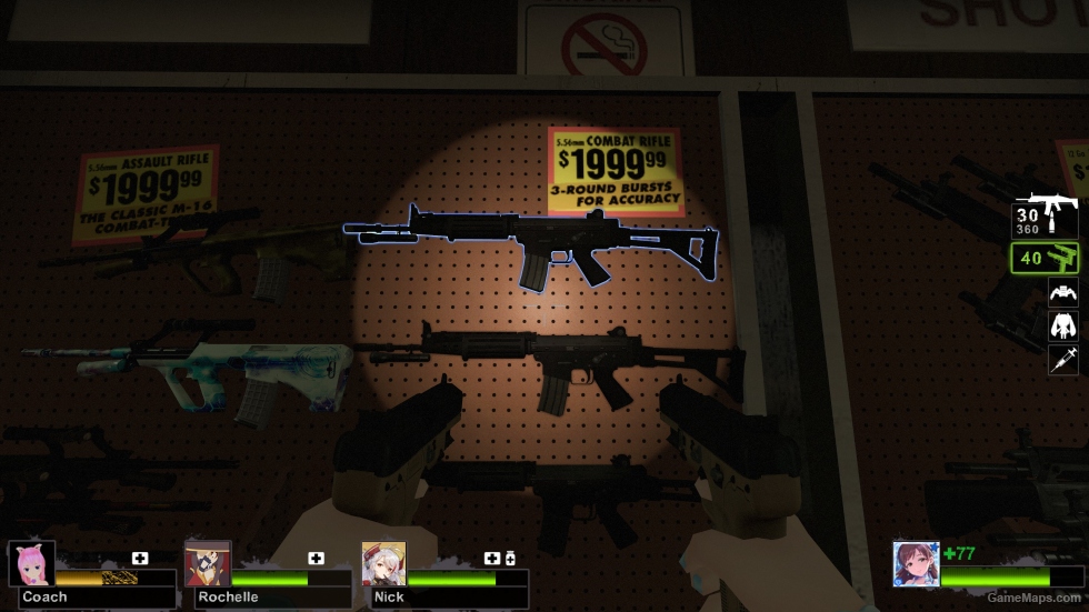 FN-FNC (Unfolded Stock) (Desert Rifle)