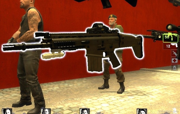 FN SCAR-H Desert version
