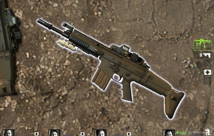 FN SCAR-H Desert version