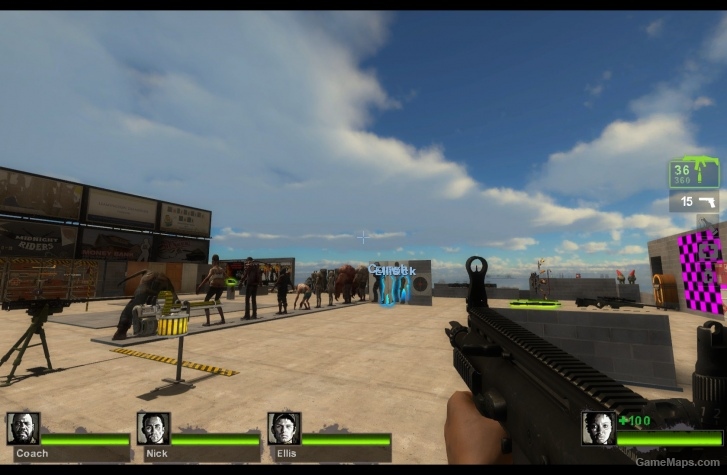 FN SCAR-H Iron Sights