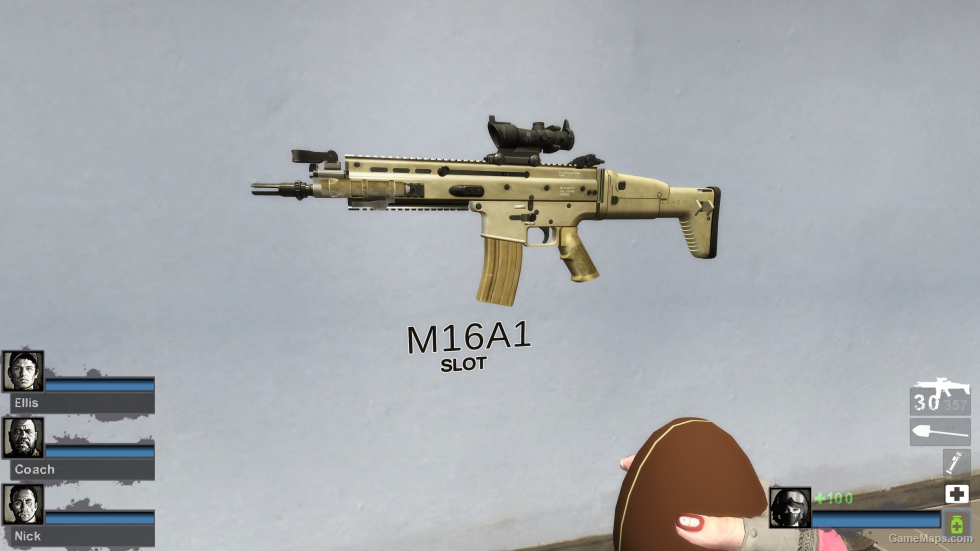 FN SCAR-L CQC ACOG (M16A2)