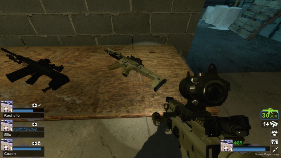 FN SCAR-L CQC ACOG (M16A2)